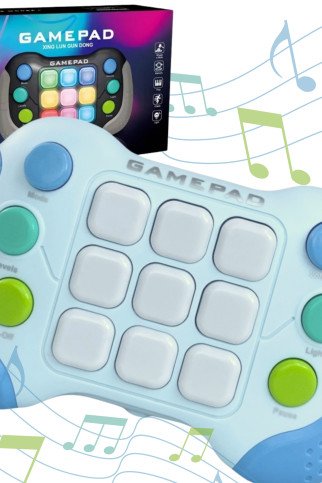 WOOPIE Pop-It Elektroninis Arkadinis Žaidimas Fidget Žaislas Gamepad Mėlynas WOOPIE Pop-It Elektroninis Arkadinis Žaidimas Fidget Žaislas Gamepad Mėlynas