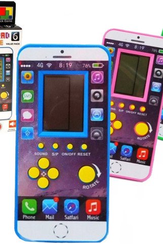 Elektroninė Mini Tetris žaidimo kišeninė versija Elektroninė Mini Tetris žaidimo kišeninė versija