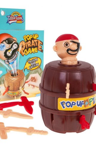 WOOPIE Išprotėjęs šokančio pirato statinys beii Arcade žaidimas