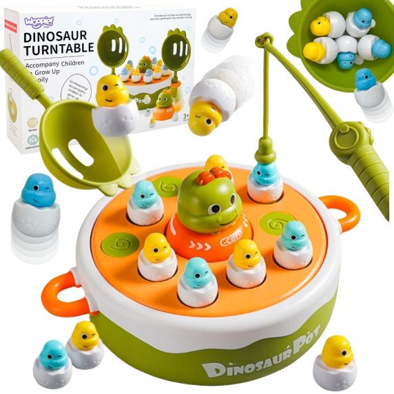 WOOPIE Dinozauras Pagavimo 4-in-1 Arkadinė Žaidimo Katapultas