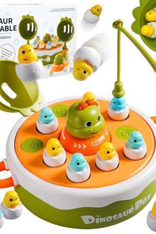 WOOPIE Dinozauras Pagavimo 4-in-1 Arkadinė Žaidimo Katapultas