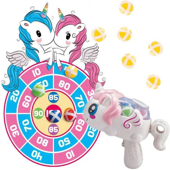 WOOPIE Velcro Dartų arkados žaidimas 2-in-1 rinkinys Skydo išmetimo įrenginys Einorėlis