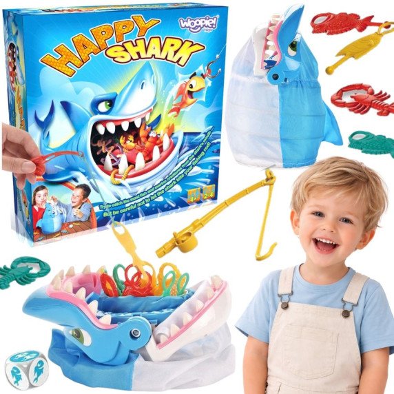 WOOPIE Arkadinė žaidimų AUTS FISHING Alkanas ryklys BITES DIY