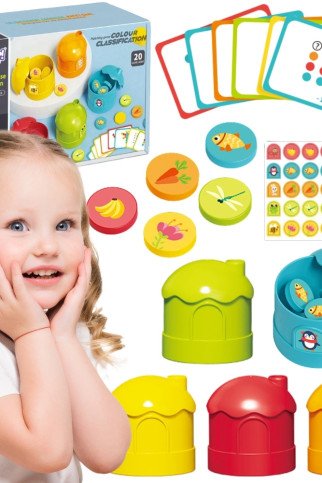 WOOPIE Edukacinė loginė žaidimo spalvų rūšiavimo klasifikacija. WOOPIE Edukacinė loginė žaidimo spalvų rūšiavimo klasifikacija.
