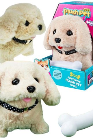 WOOPIE Interaktyvus pliušinis šuo su kaulu Bichon Golden Retriever WOOPIE Interaktyvus pliušinis šuo su kaulu Bichon Golden Retriever