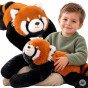 WOOPIE Raudonasis Panda Svorio Jutiklinis Tedis 1.5kg