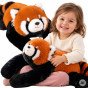 WOOPIE Raudonasis Panda Svorio jutiklinis žaislas 1kg