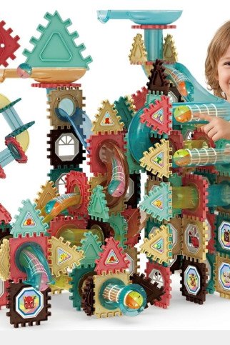 WOOPIE 3D Konstrukcijų Blokai Mokomasis Rinkinys Kamieninis Takelis 228vnt. WOOPIE 3D Konstrukcijų Blokai Mokomasis Rinkinys Kamieninis Takelis 228vnt.