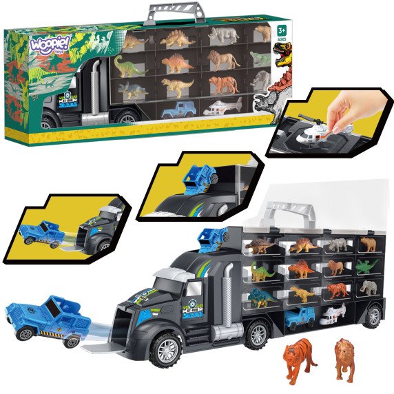 WOOPIE Automobilinis Vežėjas Dinozaurų Vilkikas