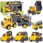 WOOPIE Kėbulo lifto automobilis 4-in-1 rinkinys statybinių automobilių