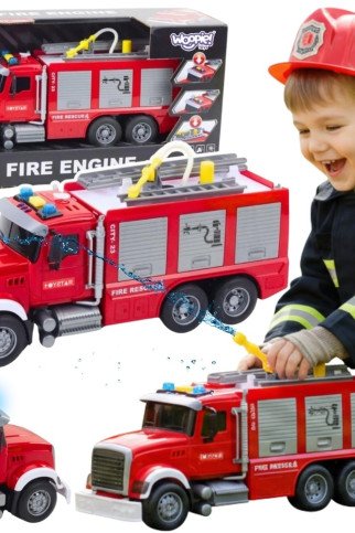 WOOPIE Gaisrinė mašina su vandeniu, garsu ir šviesa 1:14