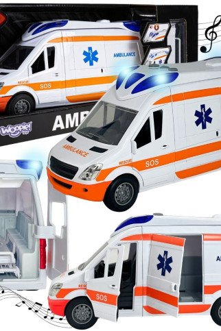 WOOPIE Skubios pagalbos automobilinis nosilka komplektas + garsiniai ir šviesos signalai