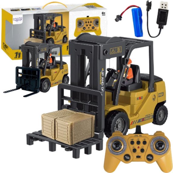 WOOPIE Nuotoliniu valdymu valdomas formavimo kranas 2in1 RC Kranas - 1:24 Mastelis
