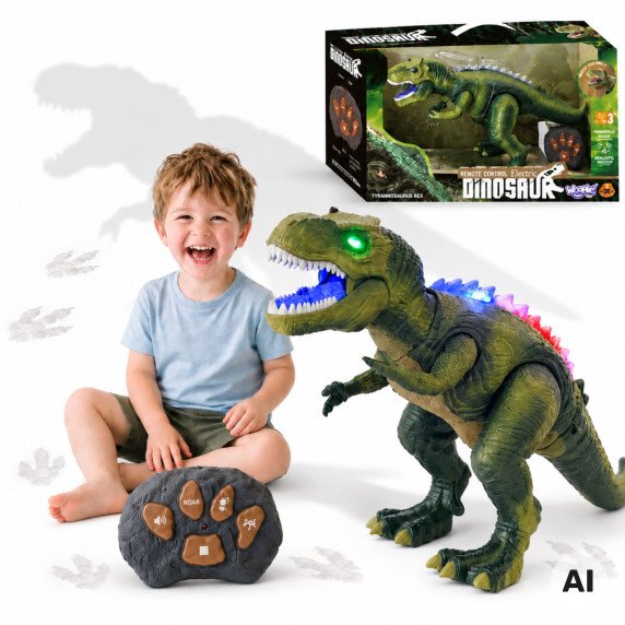WOOPIE RC Pultinis dinosaurusas Tyranozauras Rex