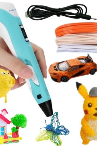WOOPIE 3D rašiklis vaikams su LED ekranu - Kūrybiška pramoga WOOPIE 3D rašiklis vaikams su LED ekranu - Kūrybiška pramoga