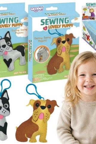 Woopie DIY raktų pakabukų siuvimo rinkinys vaikams Woopie DIY raktų pakabukų siuvimo rinkinys vaikams