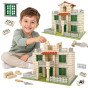 WOOPIE DIY plytelių vila konstrukcijos rinkinys 352 vnt. vaikams