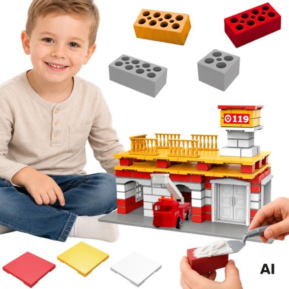 WOOPIE DIY statybų rinkinys 