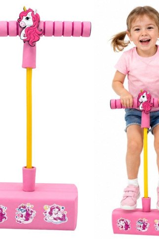 WOOPIE putplastis pogostolis vaikams šuoliavimui, cypiančiam, pusiausvyros treniravimui WOOPIE putplastis pogostolis vaikams šuoliavimui, cypiančiam, pusiausvyros treniravimui