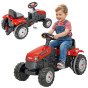 WOOPIE Pedalinis traktorius Farmer GoTrac Traktorius su tyliais ratais