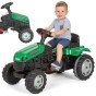 WOOPIE Pėdų Traktoriukas Farmeris GoTrac Traktoriukas Tylios Ratai