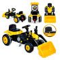 WOOPIE Pedalinis traktorius Farmer MaxTrac klasikinis kibirinis buldozeris