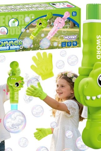 WOOPIE Dinozaurų Dūmų Burbulų Pistoletas Dūmų Burbulų Aparatas Pakraunamas WOOPIE Dinozaurų Dūmų Burbulų Pistoletas Dūmų Burbulų Aparatas Pakraunamas