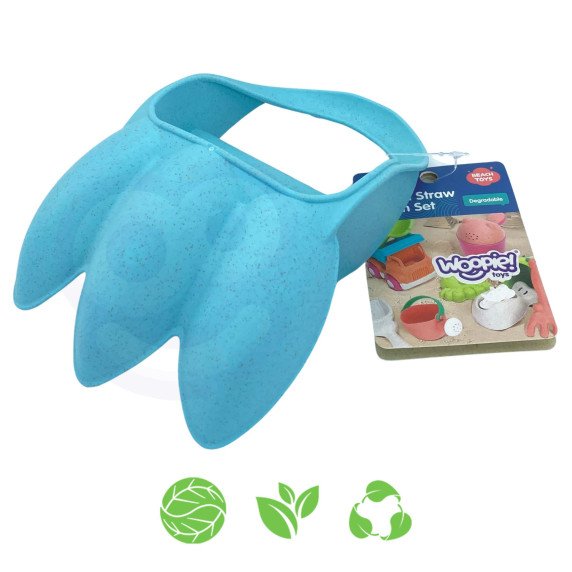 WOOPIE GREEN Nail Sand Scoop BIODEGADABLE ORGANIC MATERIAL