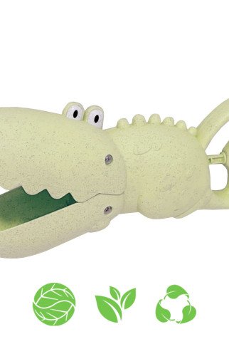WOOPIE GREEN krokodilų smėlio ir vandens kiauras Žalias BIODEGRADUOJAMAS ORGANINIS MEDŽIAGAS
