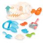 WOOPIE Dinozaurų smėlio rinkinys Kasinėjimas, 9 vnt.