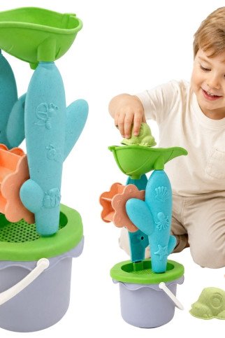 WOOPIE GREEN Rinkinys su kibirkščiais ir sukamąja ratu 5 vnt. Perdriklio ir formų WOOPIE GREEN Rinkinys su kibirkščiais ir sukamąja ratu 5 vnt. Perdriklio ir formų