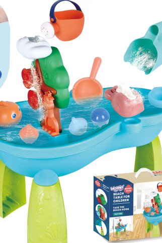 WOOPIE Vandens stalas 2 in 1 Smėlio dėžė Vandens krioklys 10 vnt. WOOPIE Vandens stalas 2 in 1 Smėlio dėžė Vandens krioklys 10 vnt.