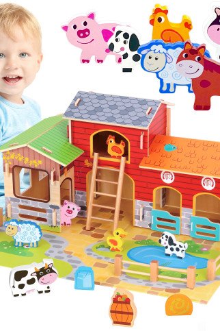 WOOPIE GREEN Super ūkinės gyvūnų figūros Stabilus Kurėnų trobelė 18 vnt. WOOPIE GREEN Super ūkinės gyvūnų figūros Stabilus Kurėnų trobelė 18 vnt.