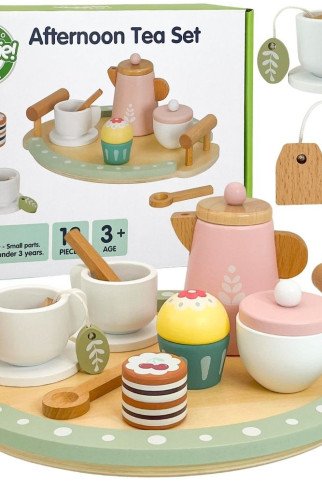 WOOPIE GREEN Medinis arbatos ir kavos rinkinys 12 vnt. FSC WOOPIE GREEN Medinis arbatos ir kavos rinkinys 12 vnt. FSC