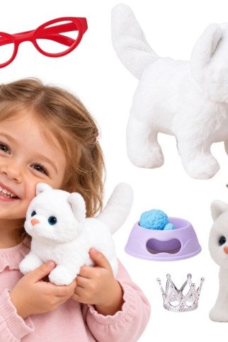 WOOPIE interaktyvus katės žaislas Garsiniai priedai Karūnos Akinių