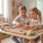 Montessori audimo staklių rinkinys