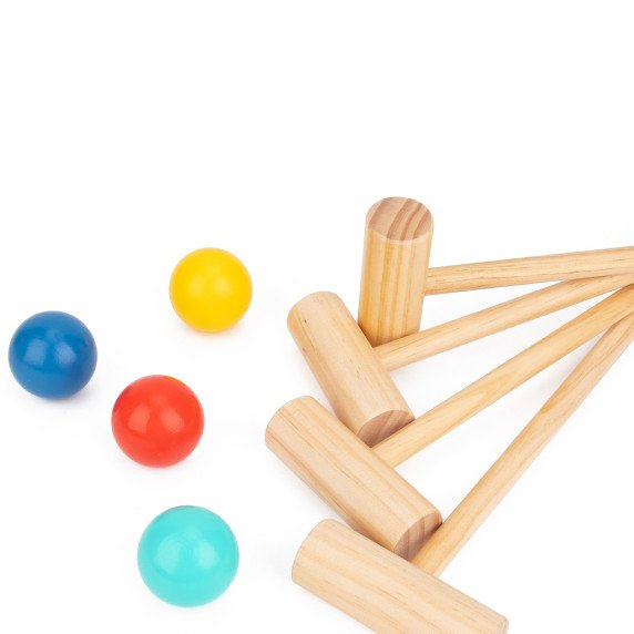 Medinis kroketo rinkinys (4 asmenims)