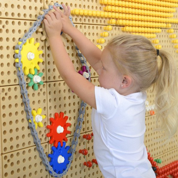 MASTERKIDZ Ratai Sukurkite savo mechanizmą - MOKSLO IR KŪRININGUMO Lentai STEM