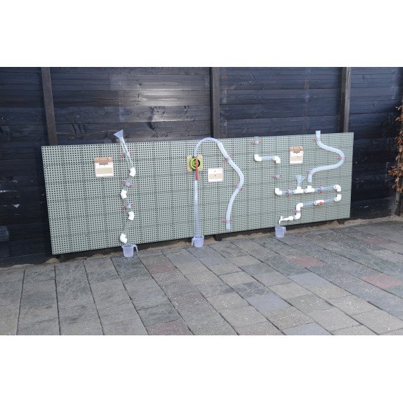 MASTERKIDZ Sienos skydelis Mokslo lentos Kūrybiški STEM lauko skydeliai + Montavimo skydelis 120x80cm