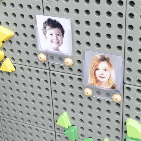MASTERKIDZ Skaidrūs dėklai nuotraukoms ar kortelėms (6 vnt.)