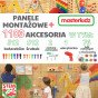 MASTERKIDZ STEAM Montavimo skydeliai + Priedų rinkinys (120 X 80 cm; 2 vnt.)