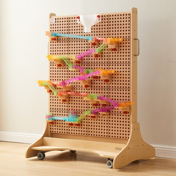MASTERKIDZ Laisvai stovintantis STEM Kūrybinis Mokymosi Lentai 125 x 86 + Priedų Rinkinys