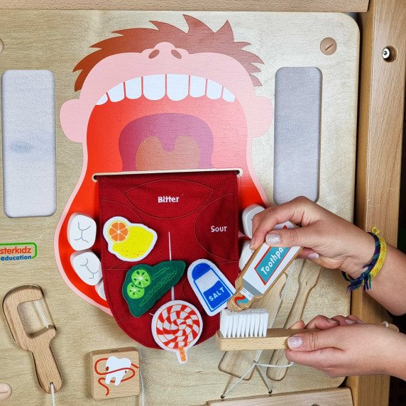 MASTERKIDZ Burnos higienos mokomoji lenta