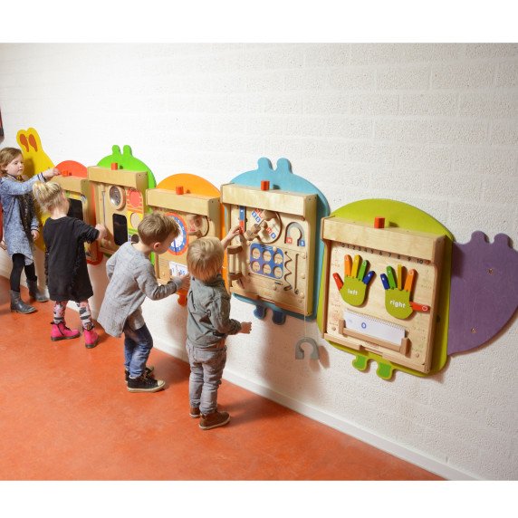 MASTERKIDZ FLEX sieninių lentų montavimo sistema „Vikšras“