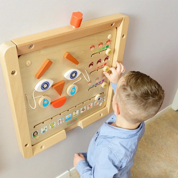 MASTERKIDZ Kaip Jūs Jaučiatės? Montessori Emocinio Mokymosi Lenta
