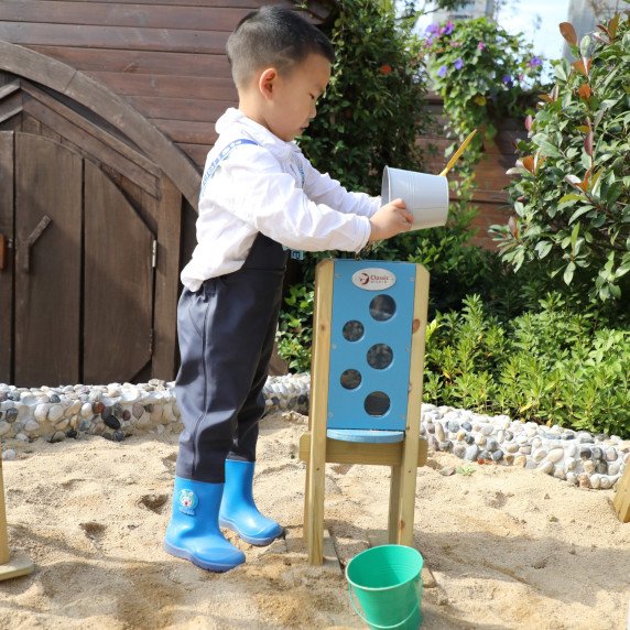KLASIKINIS WORLD EDU Eco Smėlio dezė Žaislas Geltona vyresniems nei 3 metų vaikams