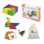 VIGA Tangram Medinis Loginis Žaidimas Galvosūkis FSC Sertifikuotas