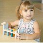 VIGA medinis suoliukas PolarB su plaktuku - Montessori