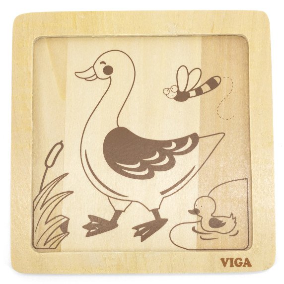 VIGA Patogus medinis Antsapelis puzzles su višta