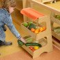MASTERKIDZ medinis prekybos mugės stovas žaidimų parduotuvė